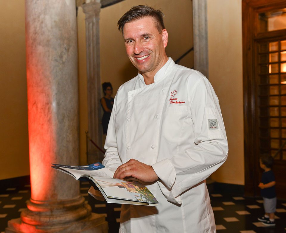 IVANO RICCHEBONO CHEF STELLA MICHELIN INAUGURAZIONE EUTHALIA GENOVA