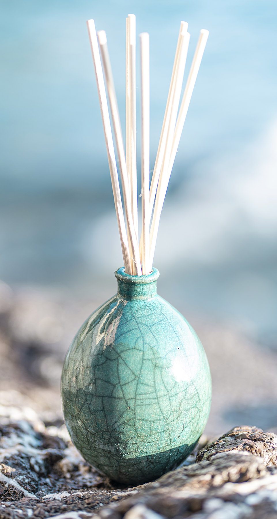 vaso-verde-acqua-raku-collection vaso-verde-acqua-raku-collection