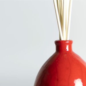 Vaso Raku Rosso_Dettaglio Limited Edition